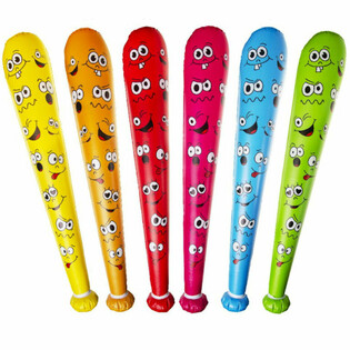 B&uuml;y&uuml;k Smiley Şişme Sopa - 85cm