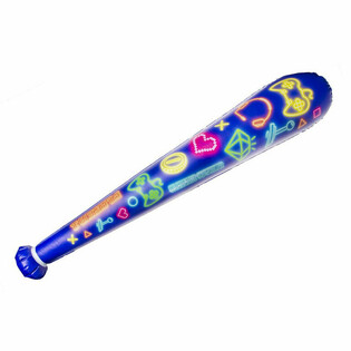 B&uuml;y&uuml;k Oyuncu Şişme Copu - 85cm Uzunluk - Karışık Renkler (12 Adet)