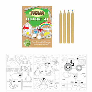 ECO FRIENDLY - &Ccedil;iftlik &Ccedil;izim Seti (25 adet)