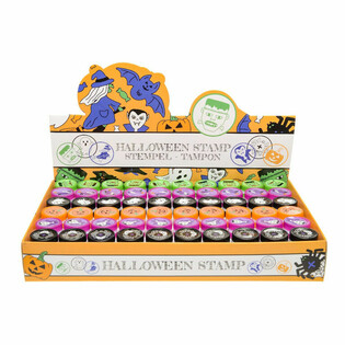 Display Kutusunda Halloween Damgaları (60 Adet)