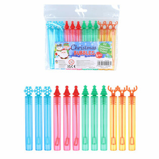 RENKLİ NOEL BALONCUK &Ccedil;UBUKLARI (12'li Paket)