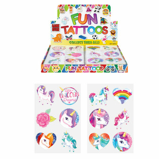 Fun Tattoos: Unicorn Teşhir Standı (96 adet)