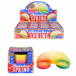 RETRO TOYS - G&Ouml;KKUŞAĞI SPİRALİ &Oslash; 6,5 CM TEŞHİR KUTUSUNDA (12 Adet)