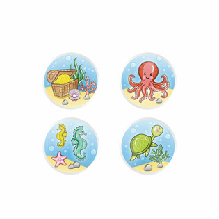MIX SEA LIFE / DENİZ CANLILARI - ZIP ZIP TOPLAR &Oslash;3.3 Cm. (100 adet)