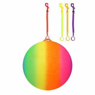İPLİ G&Ouml;KKUŞAĞI TOPU / BUNGEE TOPU &Oslash;23 Cm (24 adet)
