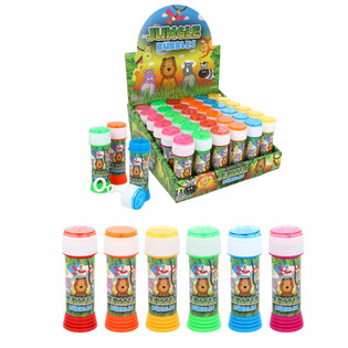 Vahşi Orman Hayvanları K&ouml;p&uuml;k Balon 50ml Standlı (36 Adet)