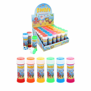 Deniz Canlıları K&ouml;p&uuml;k Balon &ndash; Sea Life - 50ml Teşhir Kutusunda (36 Adet)