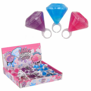 DISPLAY KUTUSUNDA SİMLİ SLIME Y&Uuml;Z&Uuml;KLER (24 adet)