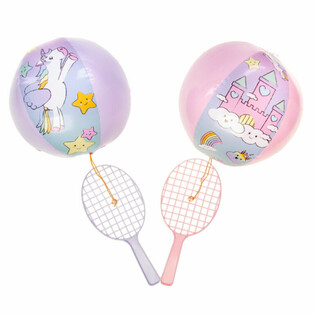 Unicorn Paddle Raket ve Top Seti (12 Adet)