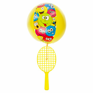 Toplu Paddle Raketi - Smiley (12 Adet)