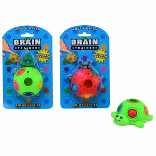 Fidget Oyuncak - Kartta Hayvan Fig&uuml;rl&uuml; Zeka Oyunu (12 adet)
