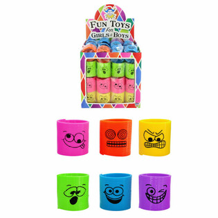 Mini Suratlı Spiraller &Oslash;3.5 cm Teşhir Kutusunda (60 adet)