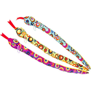 Peluş Yılan - 52 cm Uzunluğunda - Karışık Renkler (24 Adet)