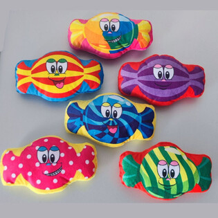 Peluş Şekerlemeler - Karışık Renkler (24 adet)
