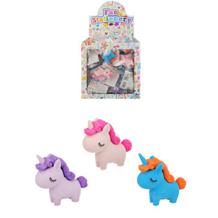 SİLGİLER - MODEL: MIX UNICORNS / TEK BOYNUZLU AT - TEŞHİR KUTUSUNDA (70 adet)