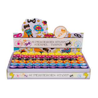 DISPLAY İ&Ccedil;İNDE S&Uuml;PER KAHRAMAN KAŞELERİ (60 Adet)