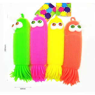 Puffer Ahtapot Sıkma Topu - 20cm - Teşhir Kutusunda (12 Adet)