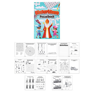 Sinterklaas Bulmaca ve Eğlence Kitabı (48'li Paket)