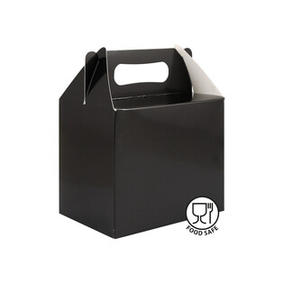 Hediyelik ve İkramlık Kutusu Siyah 14x9.5x12 cm (12 adet)
