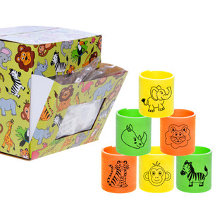 Vahşi Orman Hayvanları Slinky Yaylar (60'lı Display)