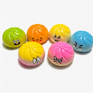 RAGE - Squishy Dumplings B&Uuml;Y&Uuml;K (9 x 9 x 4 cm) - Viral 2026 Fidget Oyuncak - ASKI KARTLI (24 Adet)