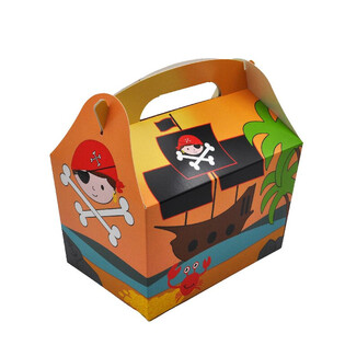 &Ccedil;OCUK MEN&Uuml; KUTUSU MODEL: KORSAN - &Ouml;l&ccedil;&uuml; 18.5x12x19 CM - FOODBOX - KIDSBOX (24 Adet)