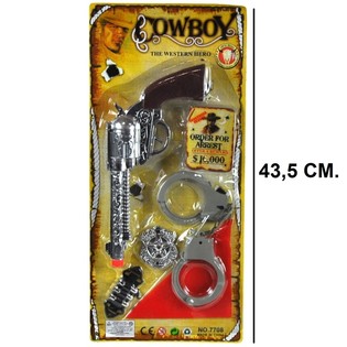 KARTELADA KOVBOY SETİ - MODEL 5 (6 adet)