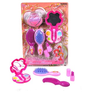 Kartlı Oyuncak Makyaj Seti (6'lı Paket)