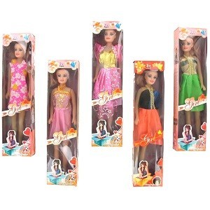 BEAUTY GIRL OYUNCAK BEBEK - MODEL 3 (6 adet)