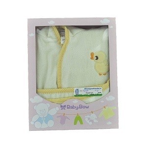 BABY BOW Bebek Bornozu Sarı | B2B Toptan