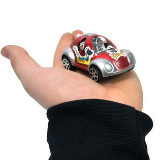 Kutuda 4'l&uuml; &Ccedil;ek-Bırak (Pull-Back) Oyuncak Araba Seti