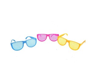 &Ccedil;ocuk Shutter Shades Panjurlu G&ouml;zl&uuml;k (24 adet)