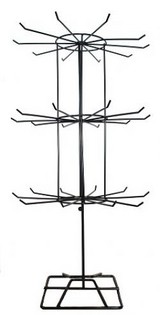 Metal Stand Siyah (3 Katlı) - 1 Adet